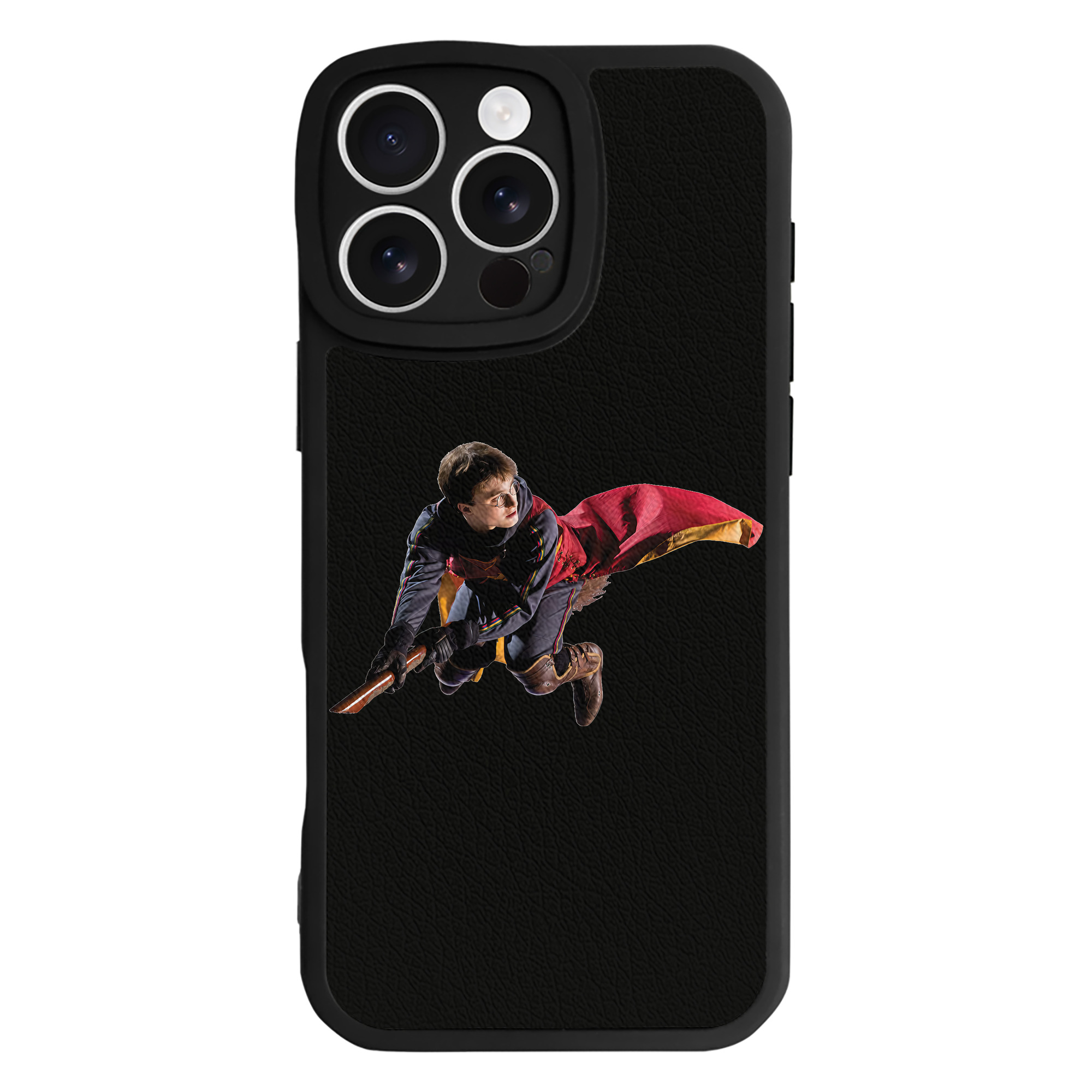 （画像用） Harry Potter ハリー・ポッターシリーズ 【iPhone 16シリーズ対応】シリコンスマホケース（レザー調） 材質：シリコン